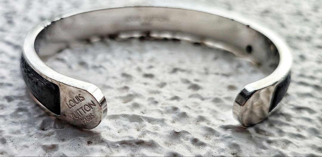 【美品】ルイヴィトン　ダミエグラフィット　バングル　腕輪