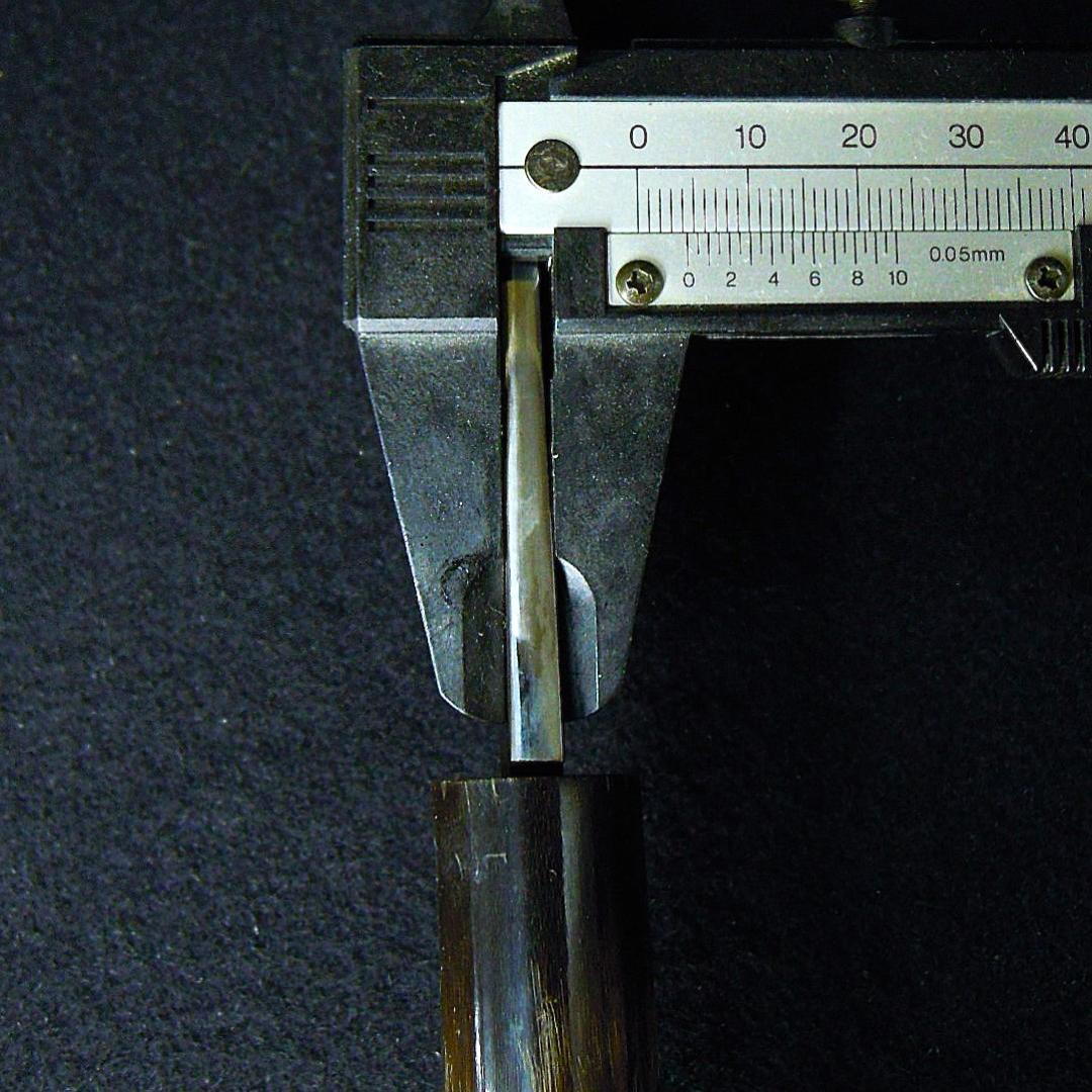 安重打刃物店 菜切り和庖丁 在銘 水牛柄 未使用 京都老舗 新店舗移転時の整理品