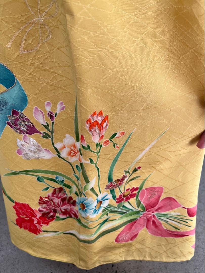 野口眞造・大彦二代目　訪問着