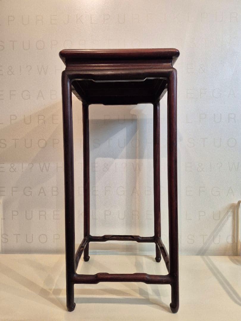 朝鮮　李朝　中国家具　花台　アンティーク家具　古民具　骨董　飾り台　送料込①