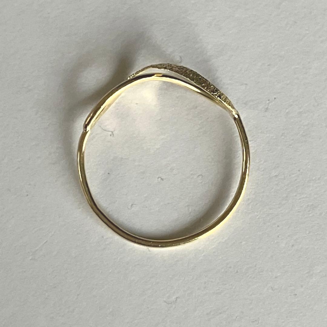 K18 18金　13号　リング　19