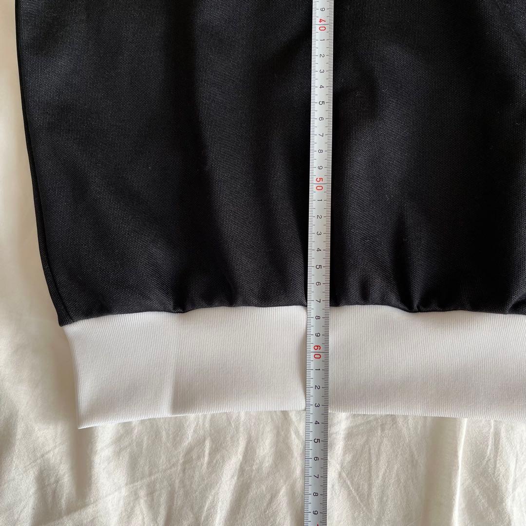 adidas ジャージ トラックジャケット　クラシック　XS 黒×白　３本ライン