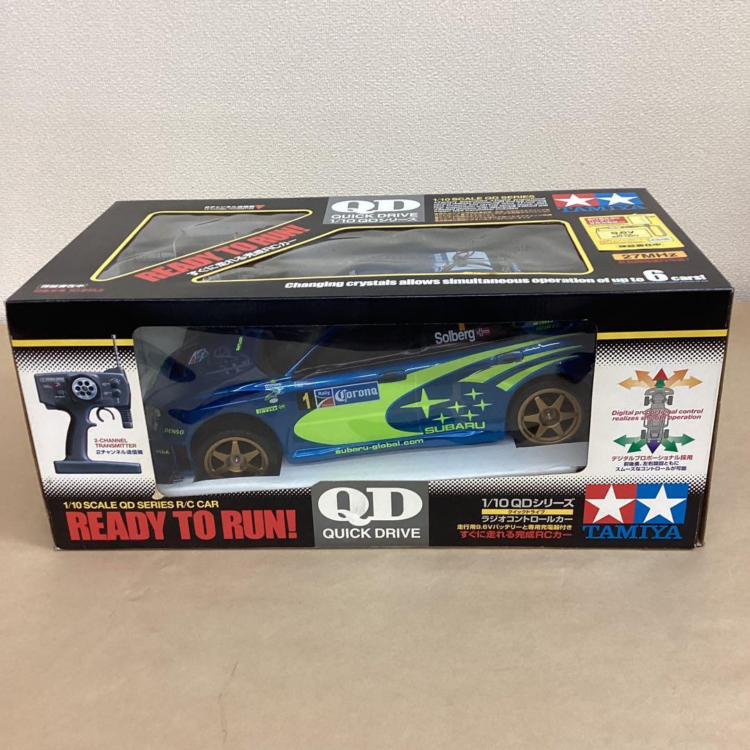 タミヤ 1/10 ラジコン QD 未開封 スバル インプレッサ WRC2004