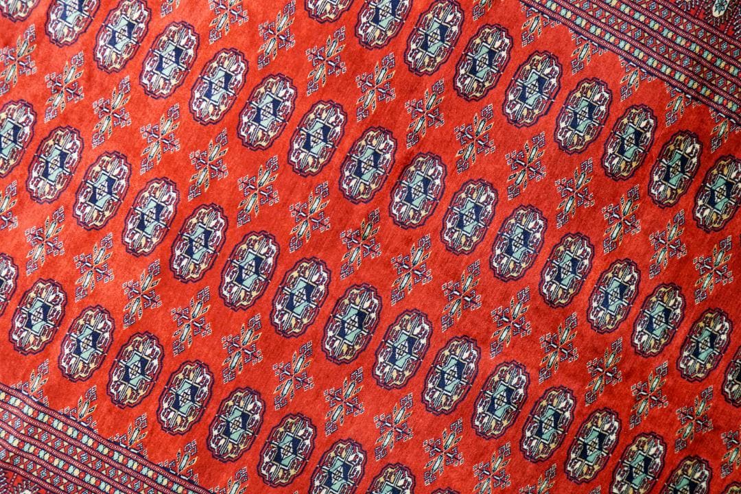 パキスタン手織り絨毯　246×167cm 　fine