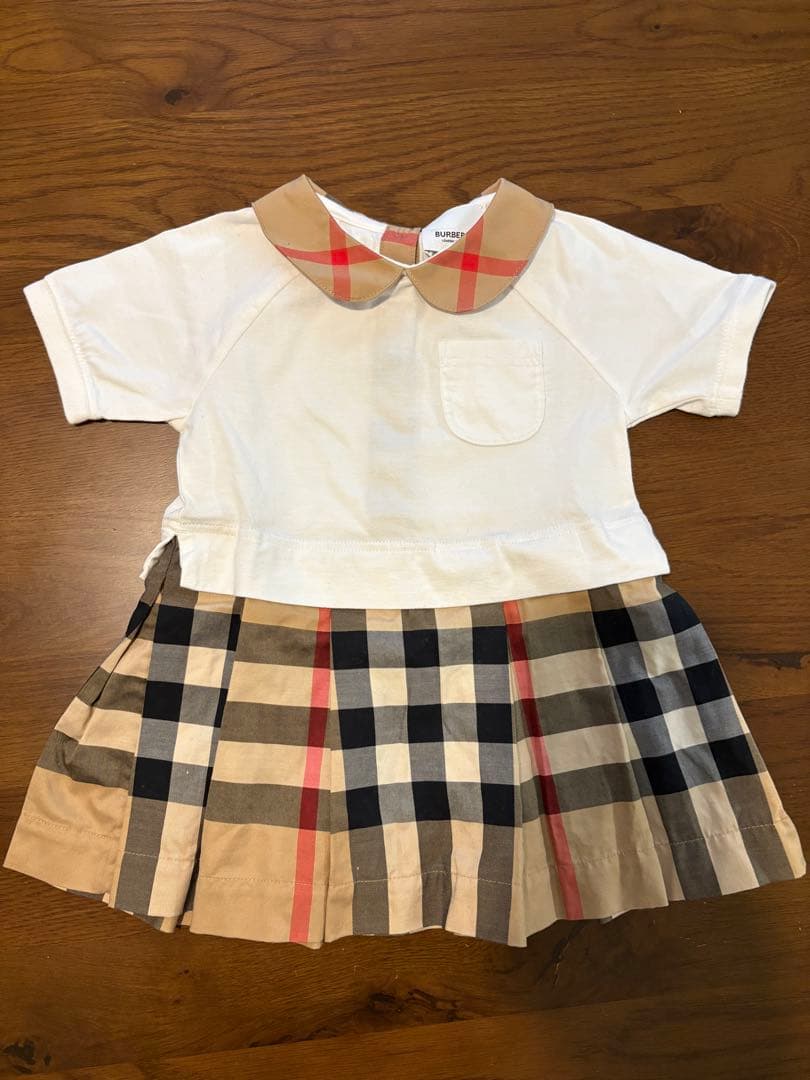 【値下げ中】⭐︎BURBERRY⭐︎ワンピース 86cm（18M）