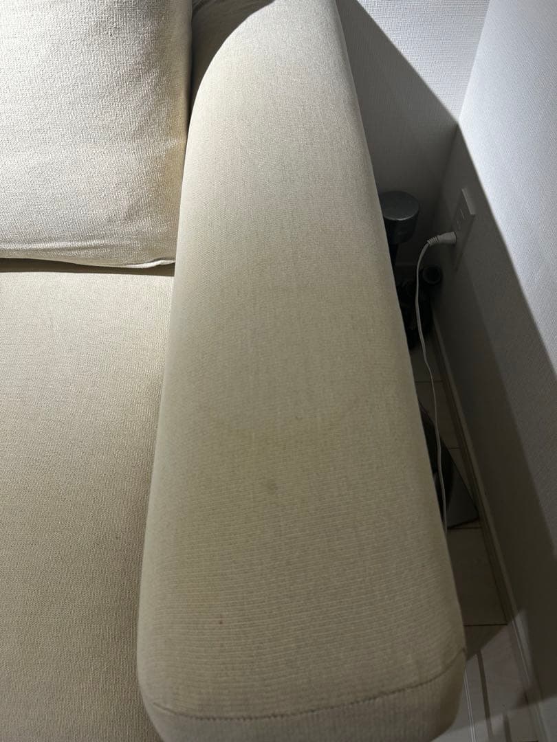 【無印ソファ】2シーター　フェザーポケットコイル