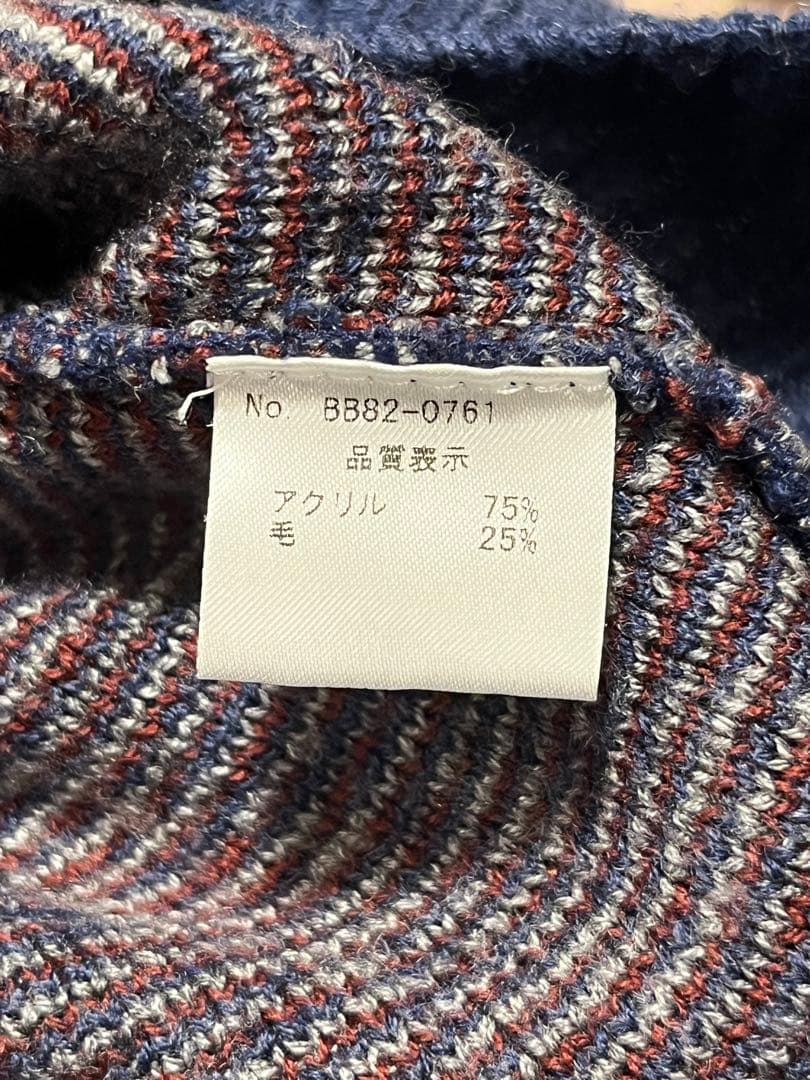 日本製 スヌーピー マクレガー ピーナッツ ジャガード カーディガン 古着 XL