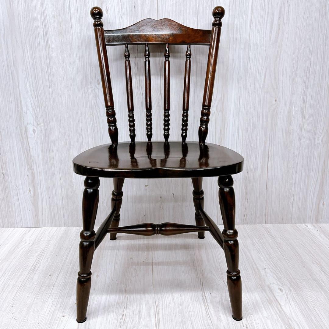 北海道民芸家具 ウィンザーチェア ダイニングチェア 椅子 いす イス①