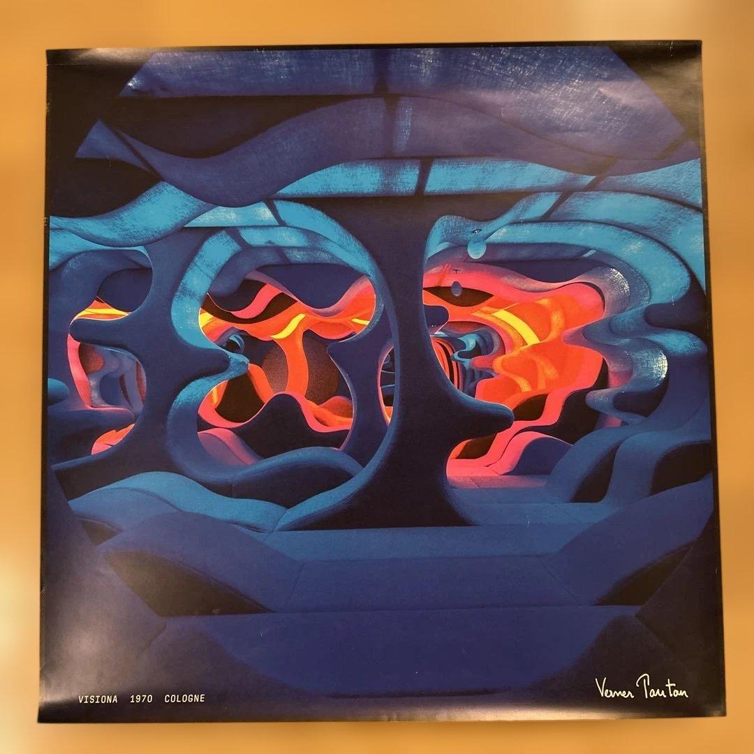 ヴェルナーパントン　ポスター　60cm X 60cm