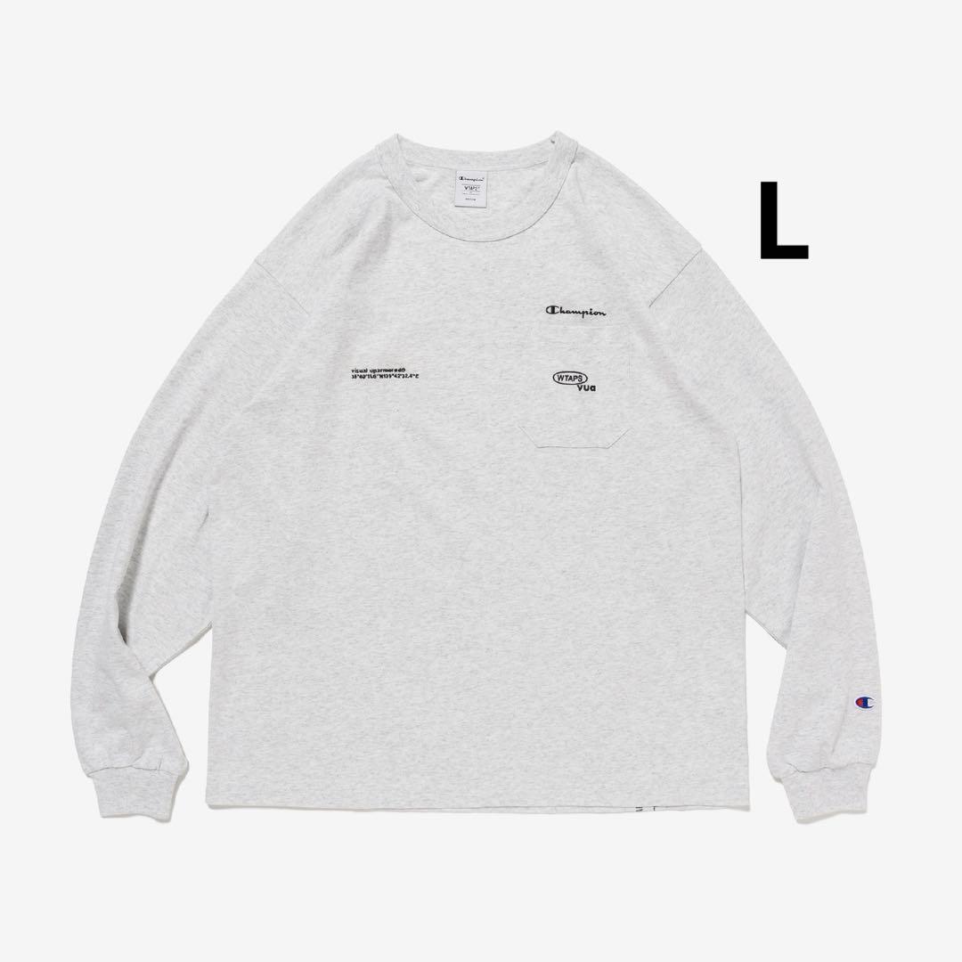 トップス WTAPS ACADEMY LS CHAMPION ASH GRAY L