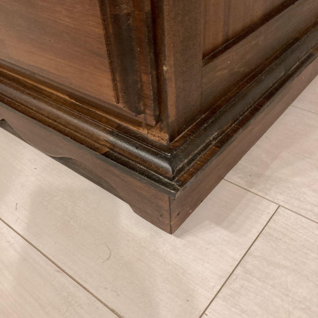 ビンテージチェスト　レトロアンティーク　5段　ブラウン