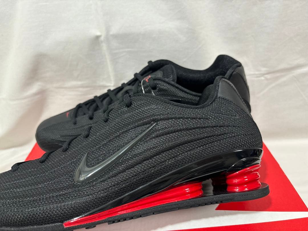 nike w shox z black red 27.5 ショックス ブラック