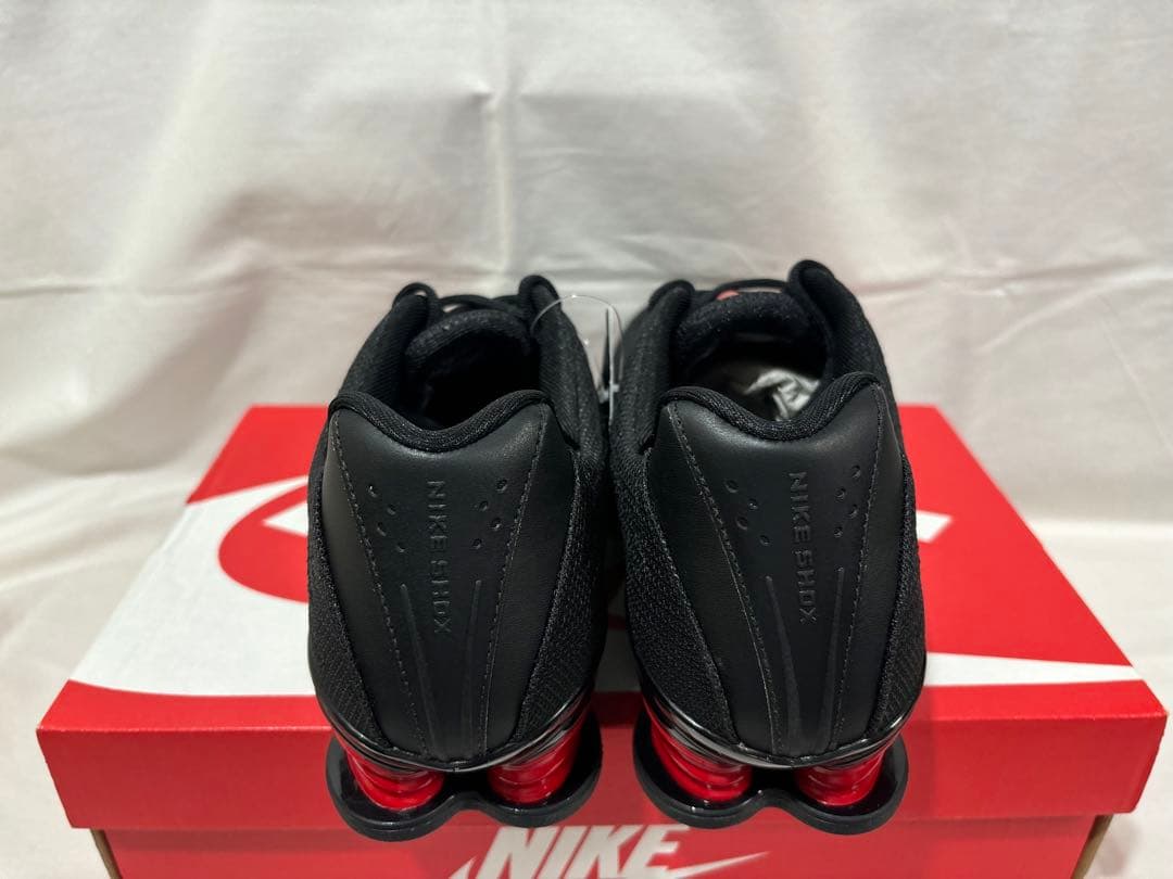 nike w shox z black red 27.5 ショックス ブラック
