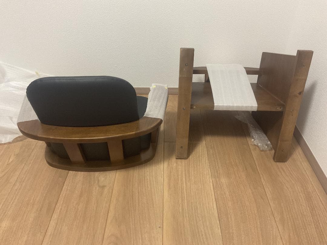 ダイニングこたつ用肘付きチェア　TM-97　タンスのゲン