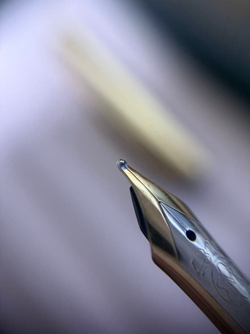 モンブラン万年筆742N、ペン先はKM