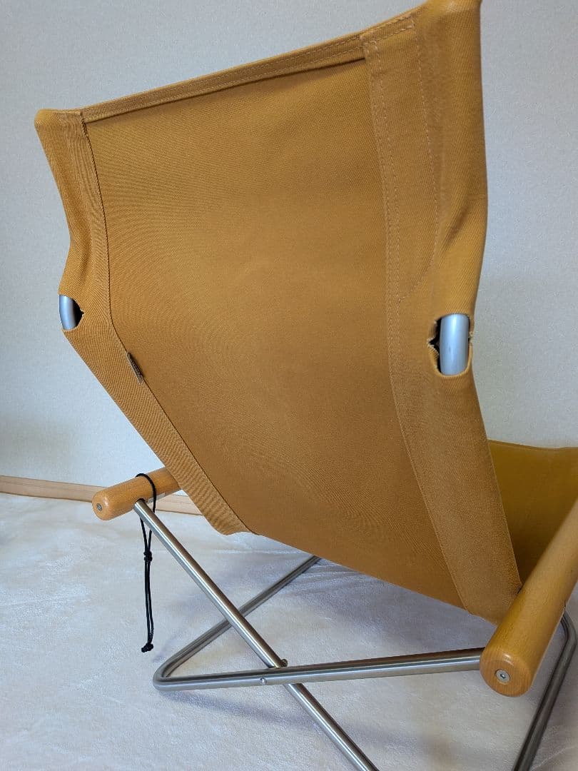 ニーチェアX オットマン付き ナチュラル/キャメル Nychair X