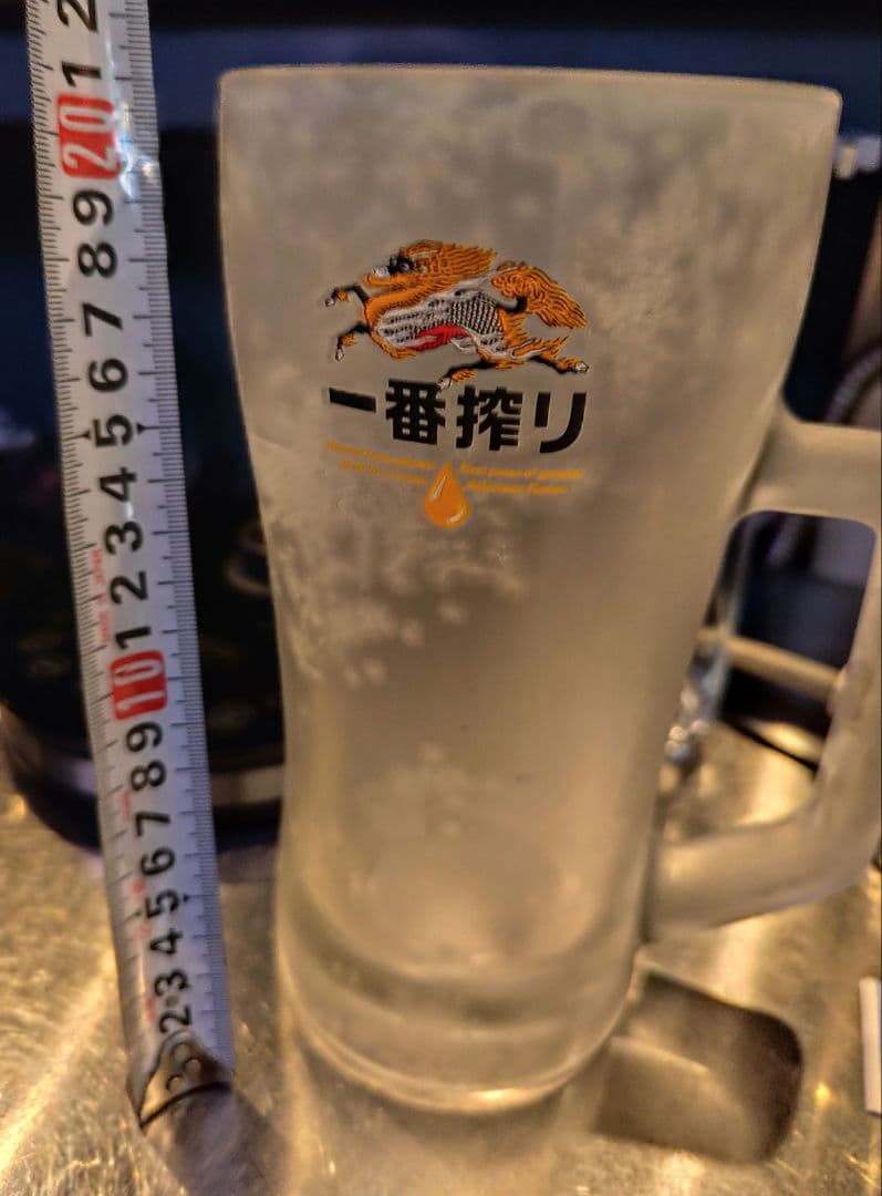 キリン一番搾り グラス メガジョッキ1000ml 6個セット！未開封品！