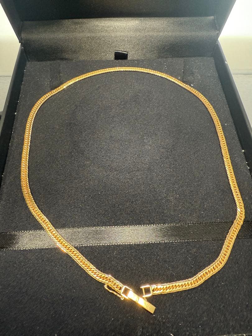 喜平 ネックレス K18 トリプルMカット22.8g 45cm
