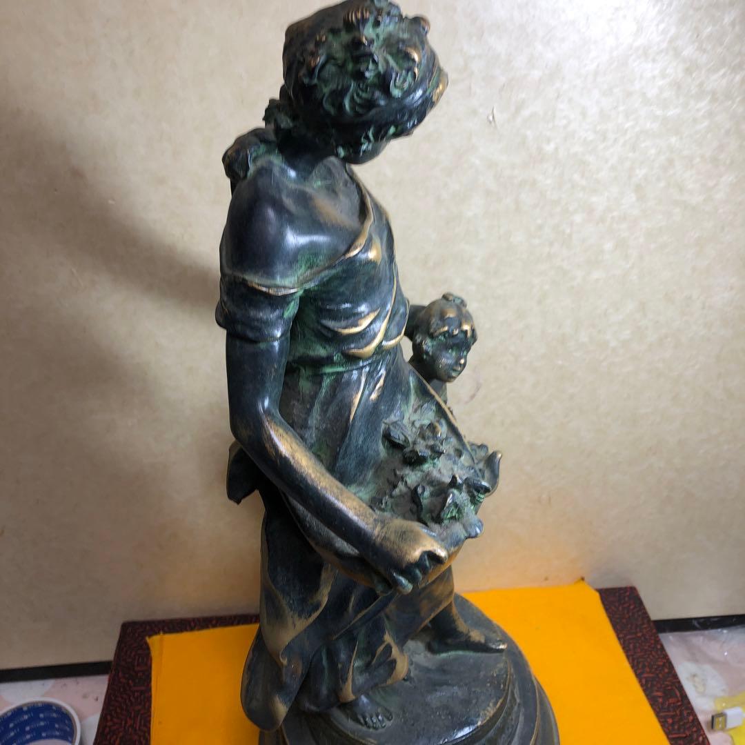 花を積む親子オブジェ