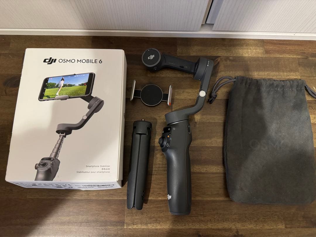 DJI Osmo Mobile 6 スマホジンバル／付属品完備