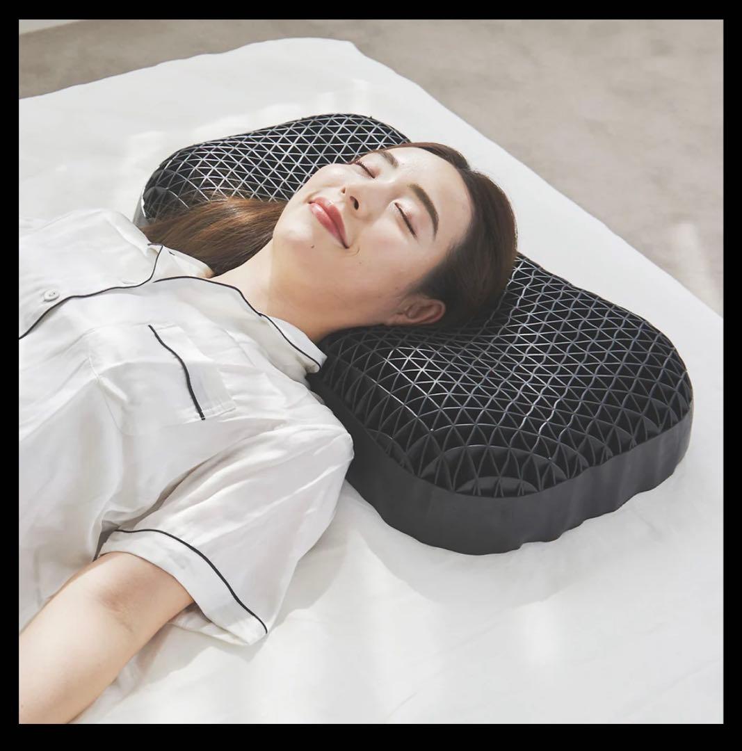 【新品未開封★枕カバー付き】 ヒツジのいらない枕 極柔 ブラックレーベル ピロー