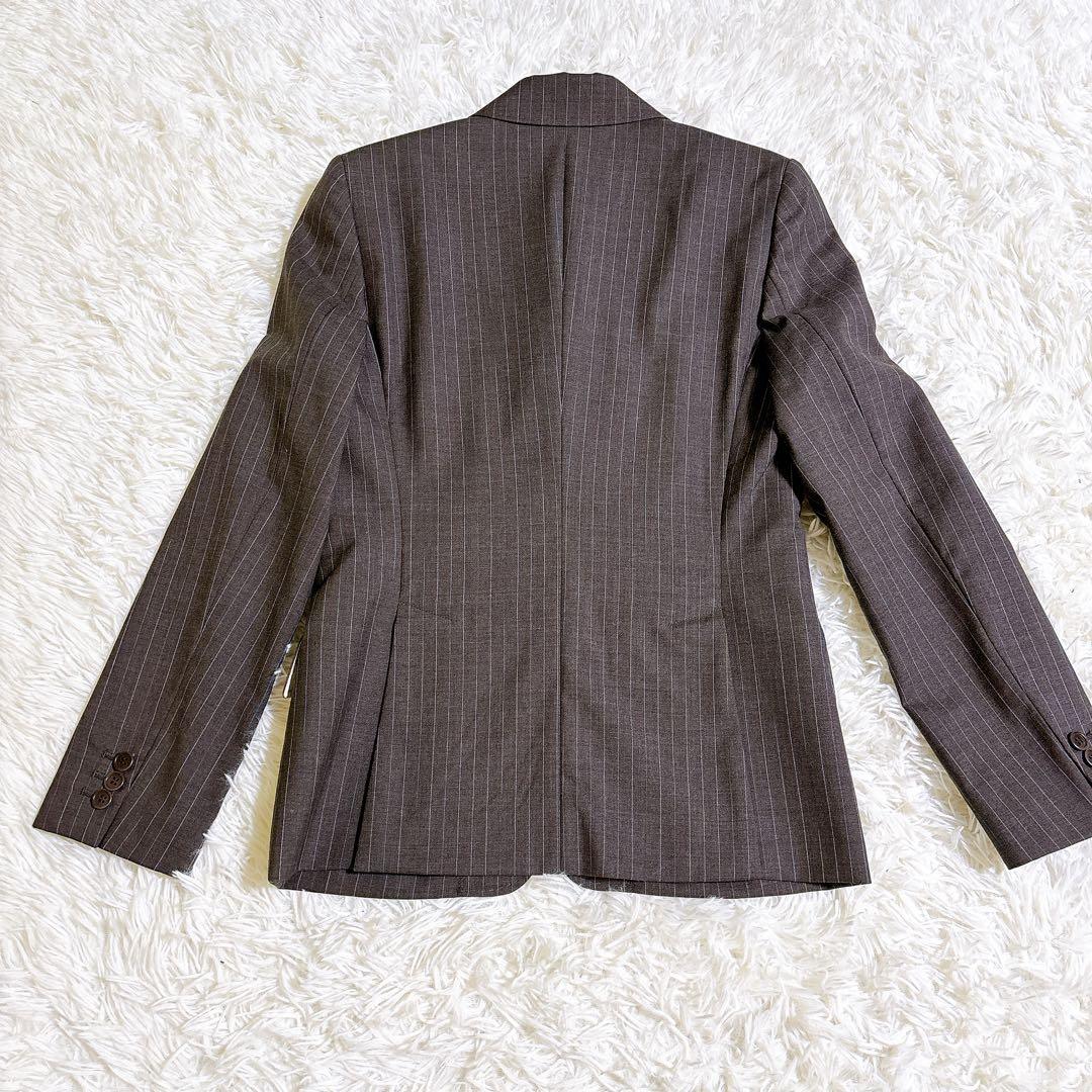 【美品】　ポールスミス　セットアップ　ストライプ パンツスーツ 裏地ドット柄