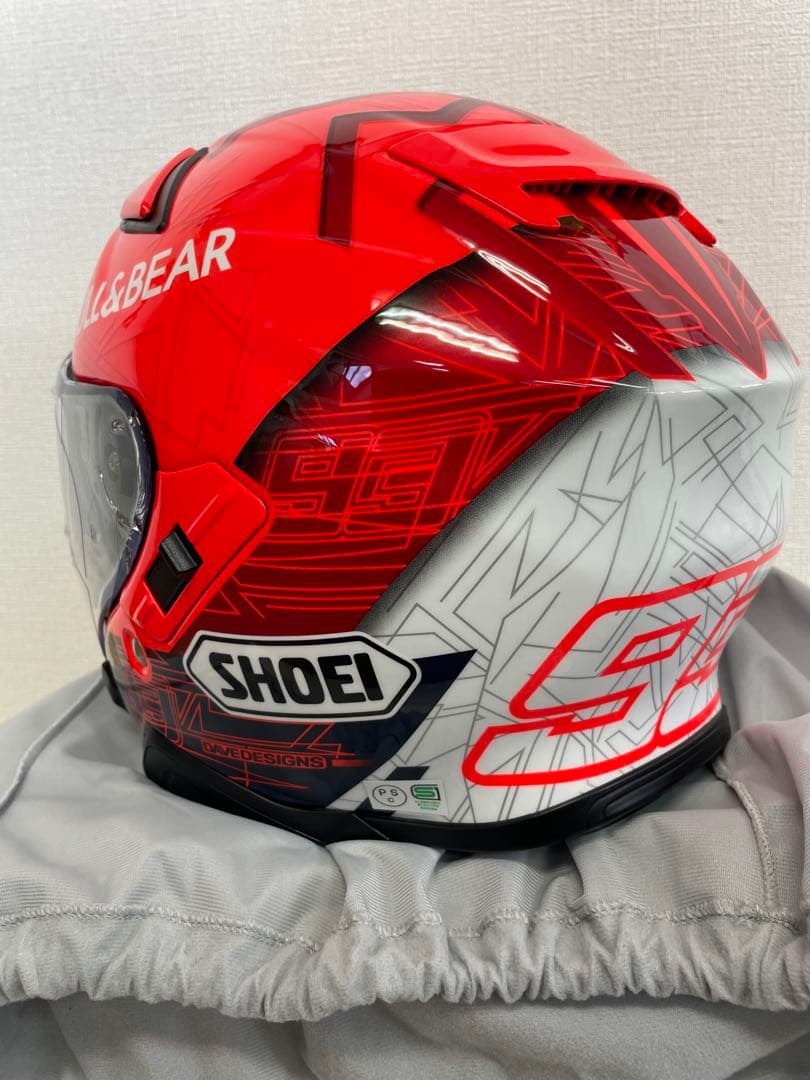 新品SHOEI Cruise II マルケス6 TC-1 Sサイズ 廃盤モデル