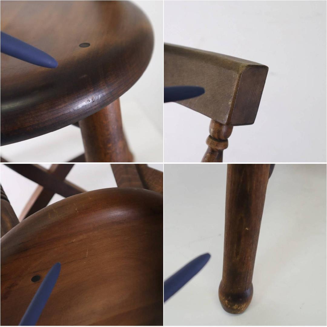 2の2 英国 カントリースタイル チェア サイドチェア 無垢材 アンティーク調2