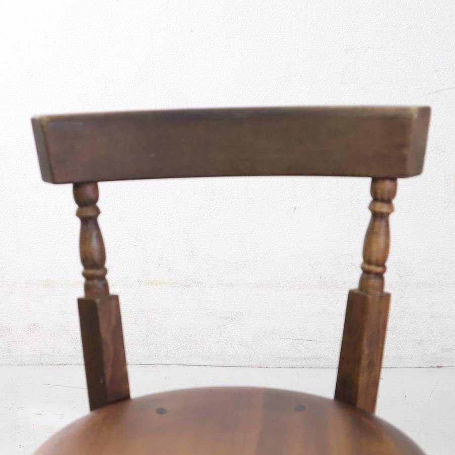 2の2 英国 カントリースタイル チェア サイドチェア 無垢材 アンティーク調2