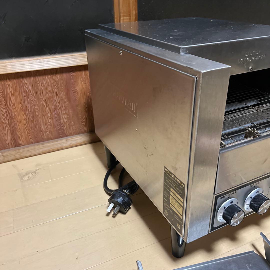 ハルマン　業務用電気コンベアトースター　オーブン　グリル　単相200v 厨房