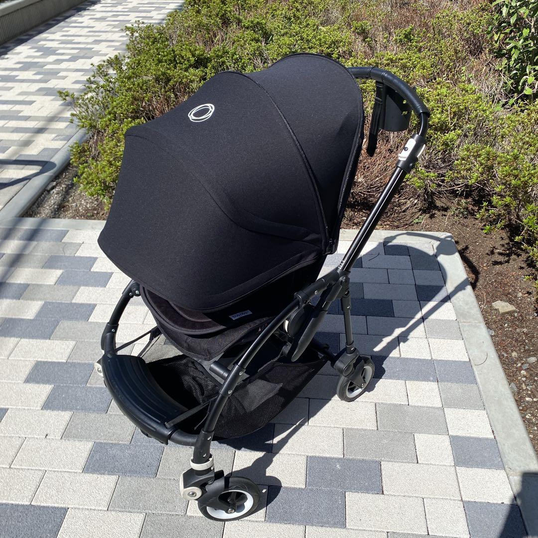 ま*︎様 【極美品】bugaboo bee5ベビーカー Allブラック　自立可