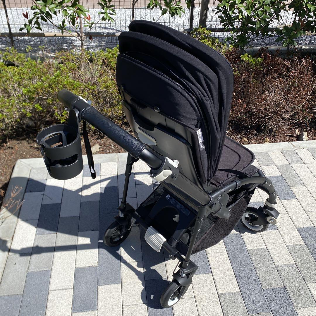 ま*︎様 【極美品】bugaboo bee5ベビーカー Allブラック　自立可
