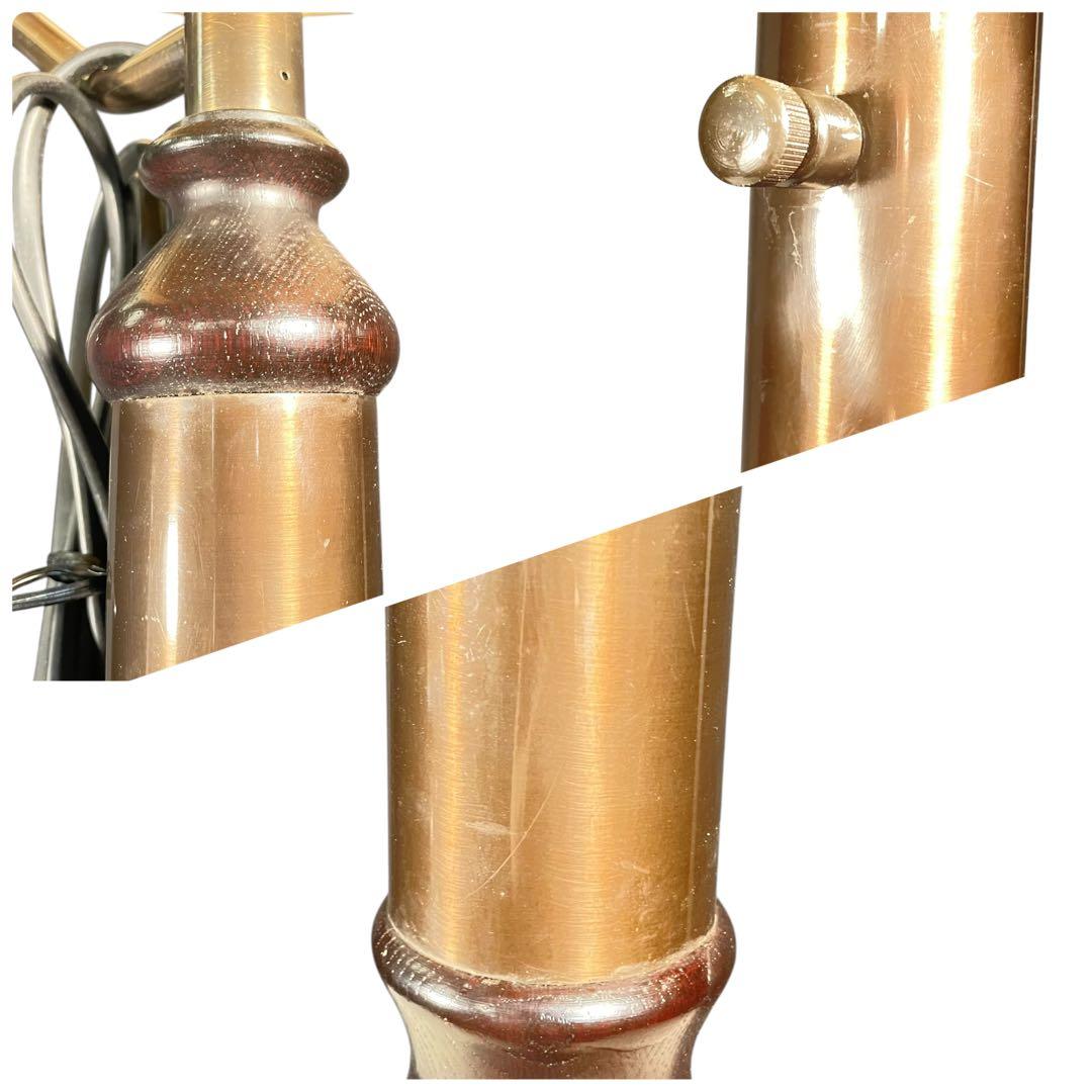 HR551【レトロ 美品】 池田製作所　フロアランプ 首都圏無料配送