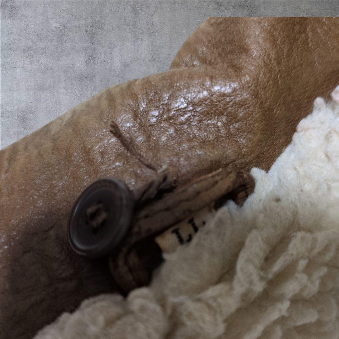 90s vintage A-2 フライトジャケット LL レザー 短丈 ボマー