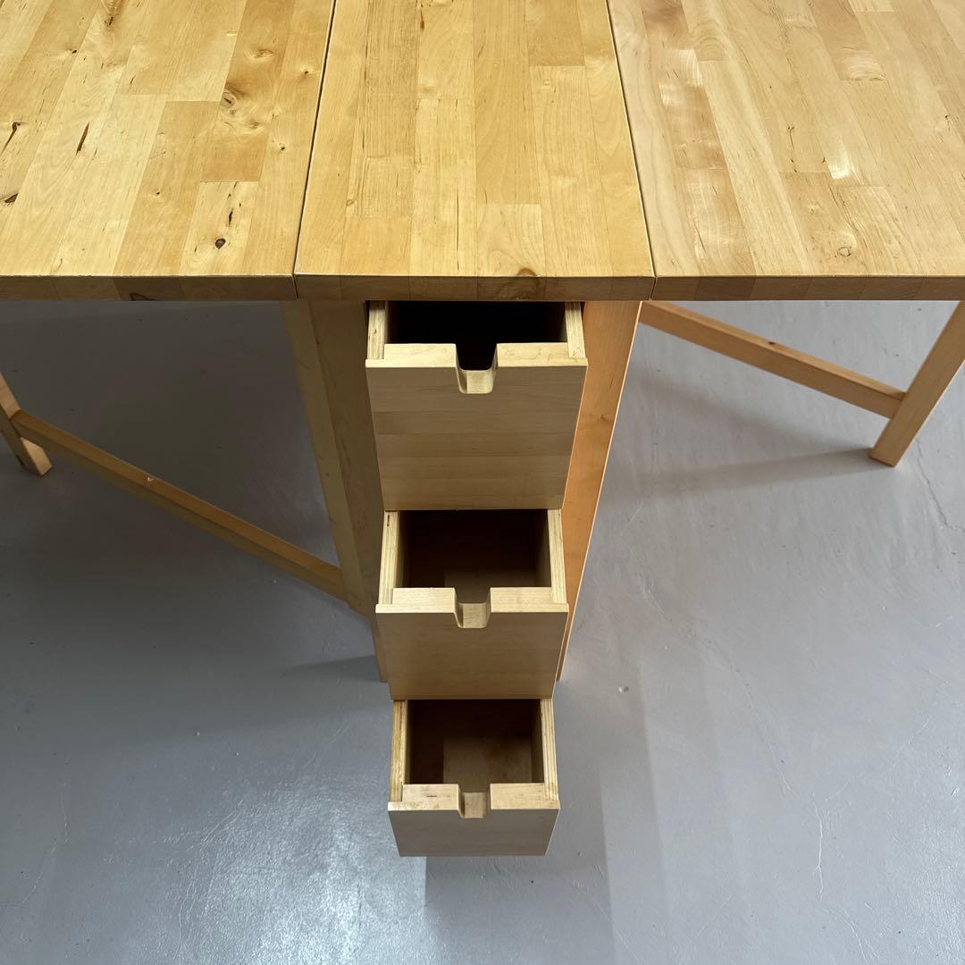 IKEA 折りたたみダイニングテーブル　ノールデン　NORDEN