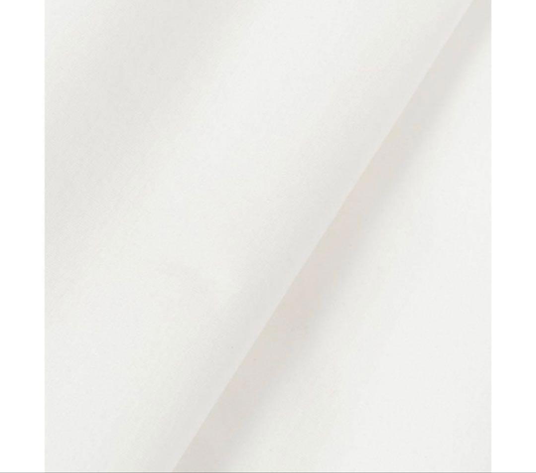 売り切り新品　アナイ　トリアセコットンレースラッフル ブラウス　36