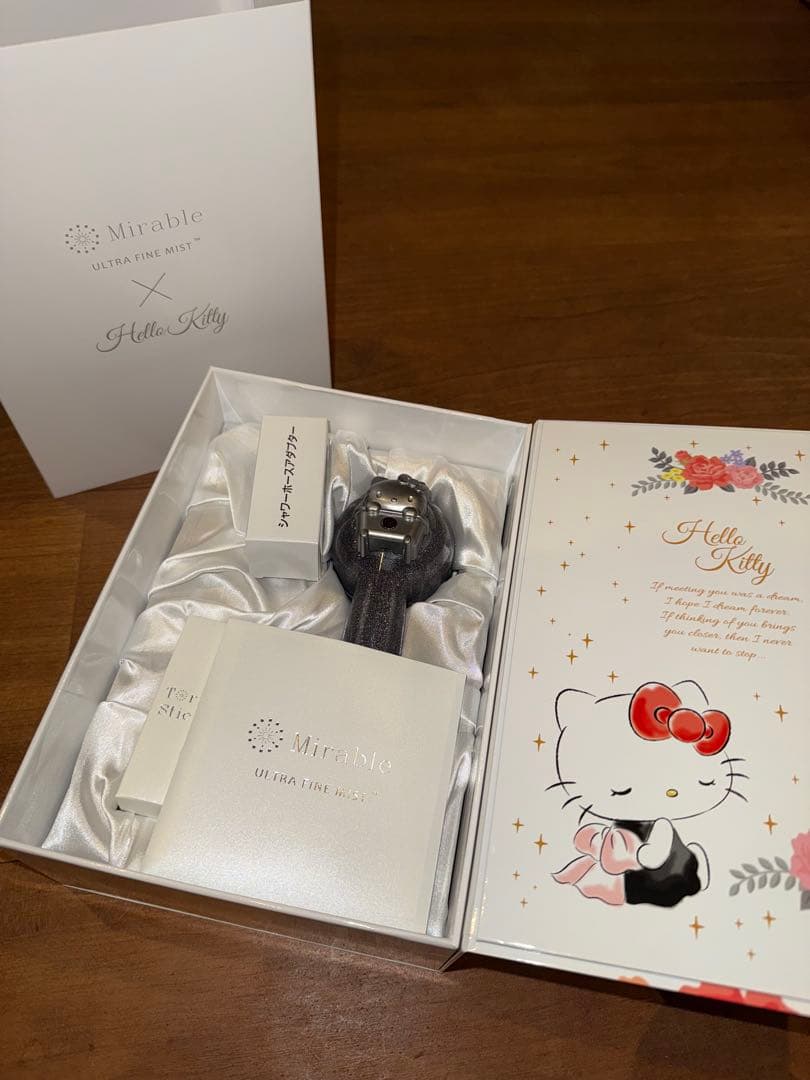 新品保証書付限定ミラブルxハローキティシャワーヘッド UltraFineMist