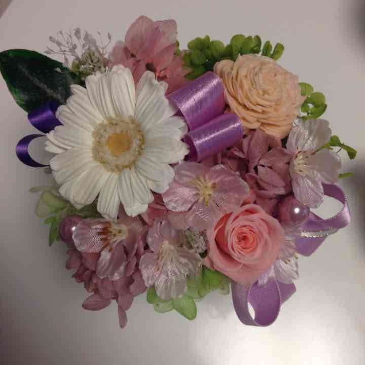 プリザーブドフラワー アレンジ