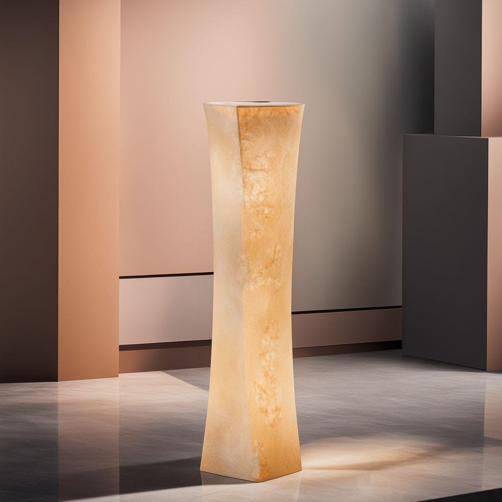 やわらかく温かみのある明かり 和紙風LEDランプ3段調光 M