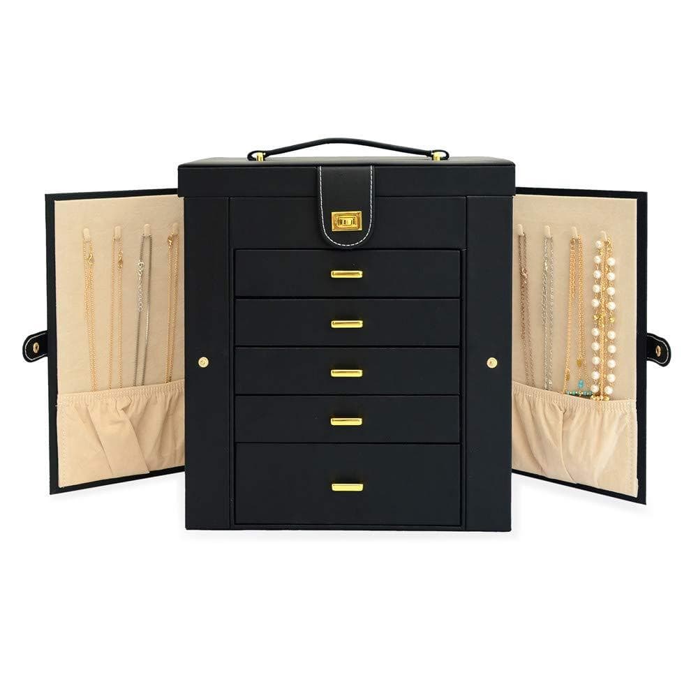 ☆エレガントで耐久性　大容量5段の引き出しと追加の収納