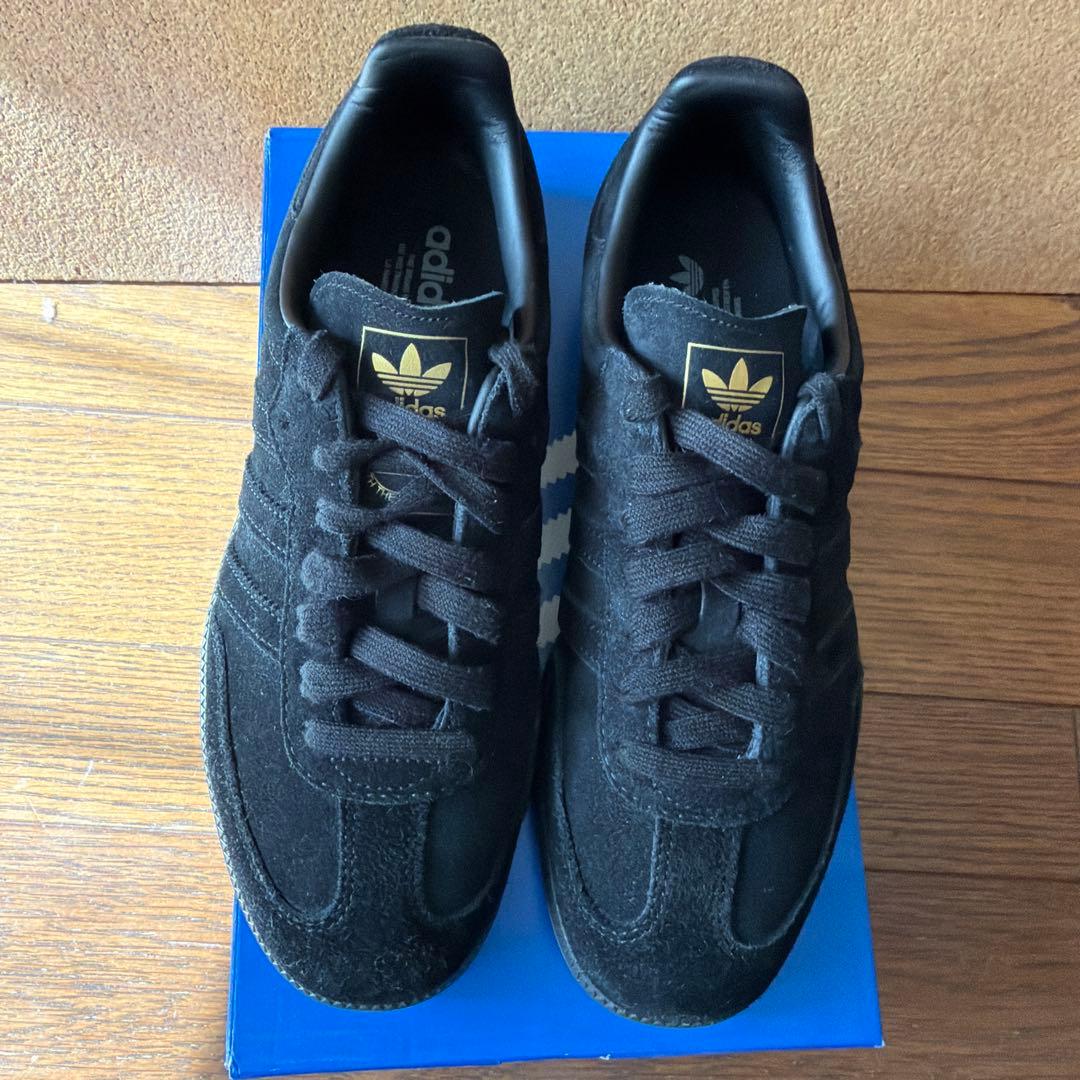 靴 adidas samba og black 26.5
