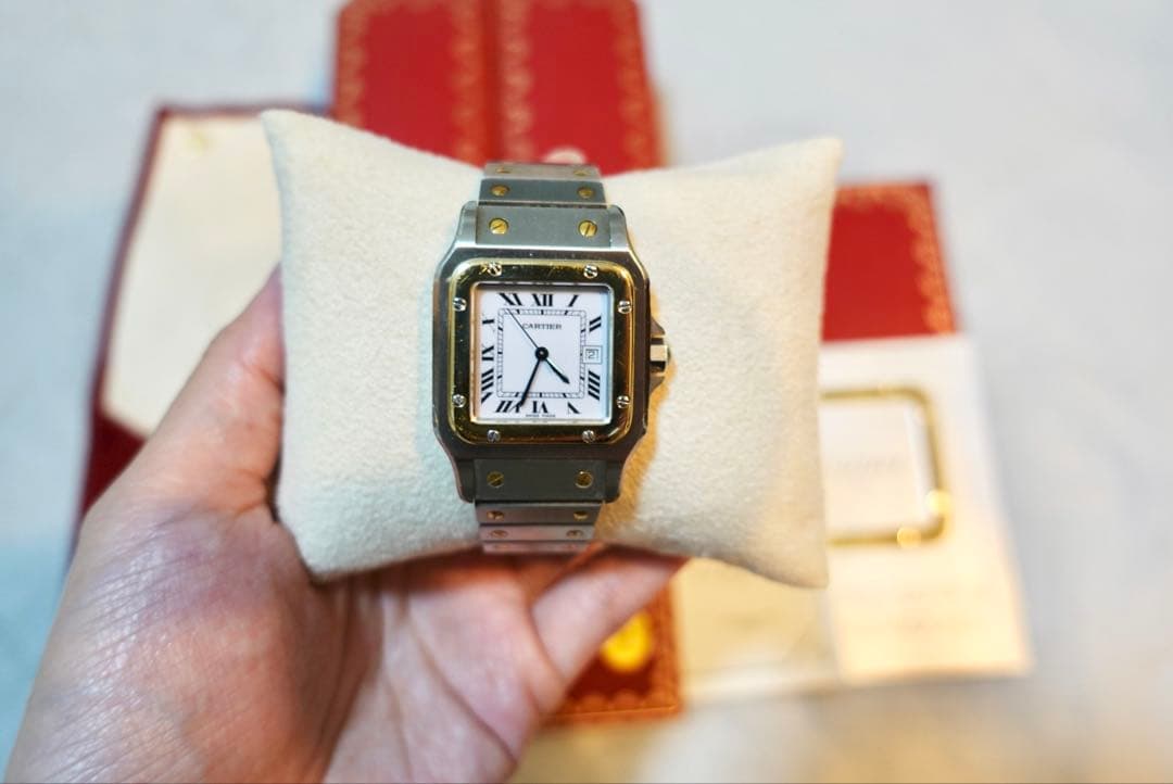 カルティエ サントスカレLM2961 正規店OH済/付属品有