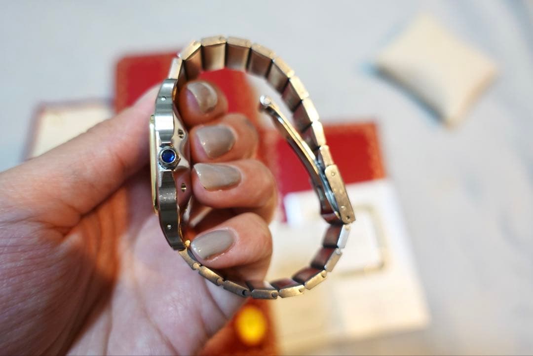 カルティエ サントスカレLM2961 正規店OH済/付属品有