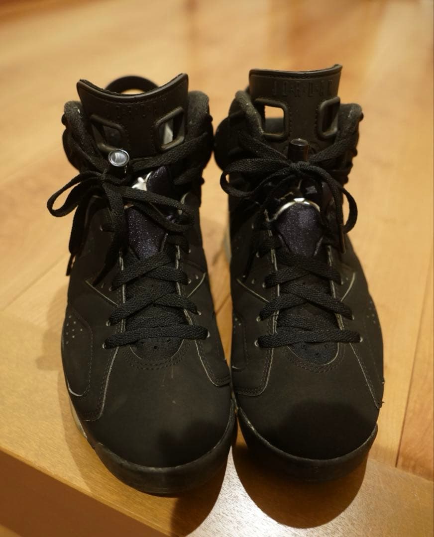 Air Jordan 6 ブラック シルバー