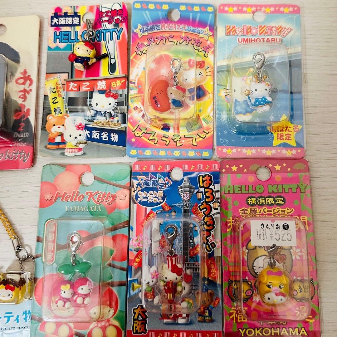 ハローキティ ご当地 ストラップ ファスナーマスコット サンリオ