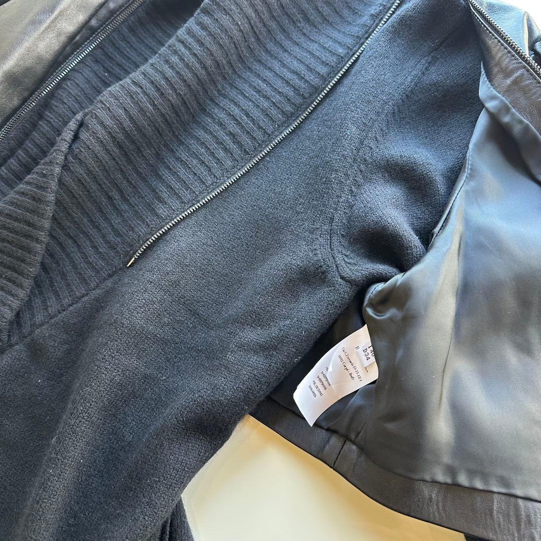 blugirl ブルーガール レザージャケット&カーディガン