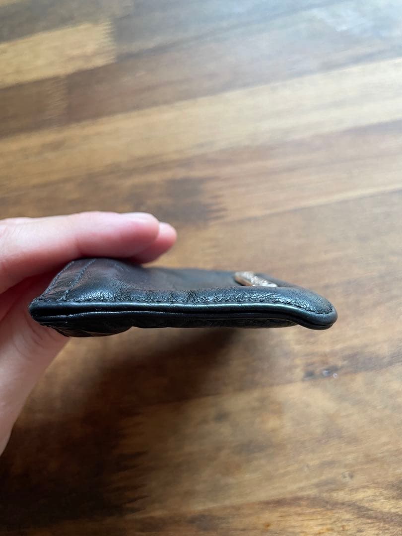 T*様 【美品】クロムハーツ　ジッパーチェンジパース　ケース　黒