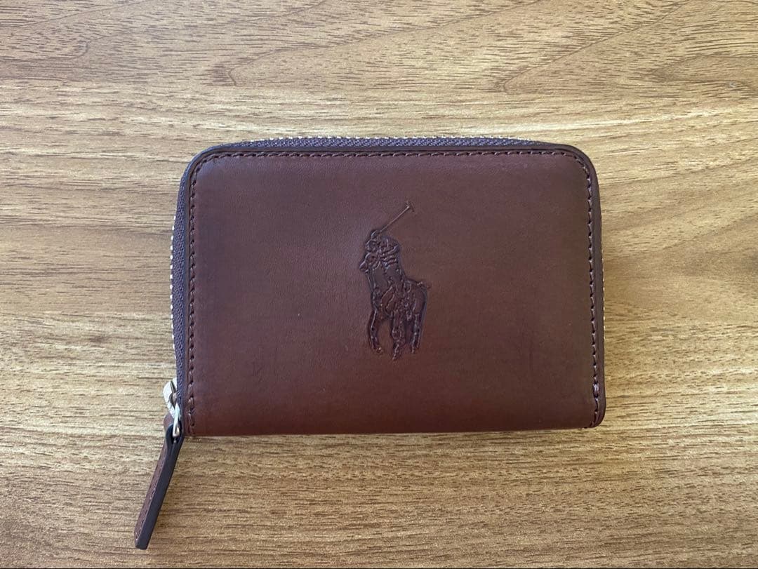 POLO RALPH LAUREN ケース 牛革 新品
