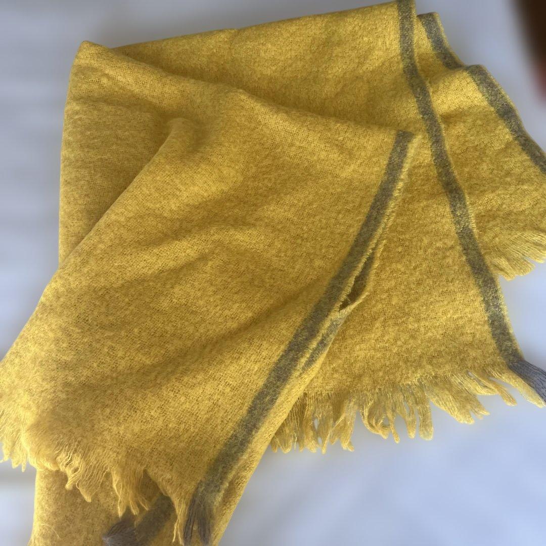 CARAVANE ウールブレンド ブランケット