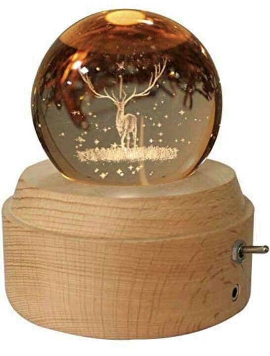 ·クリスタルボールオルゴール変わらぬ音とメロディーに癒されます